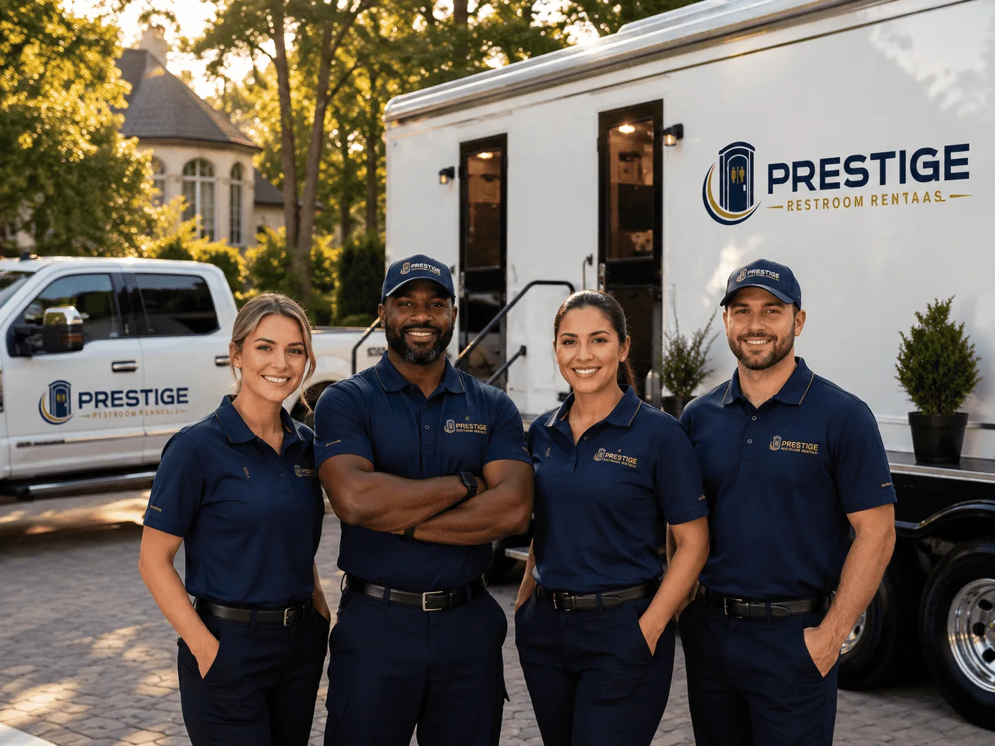 Trusted Luxury Portable Restrooms company in Galloway, OH